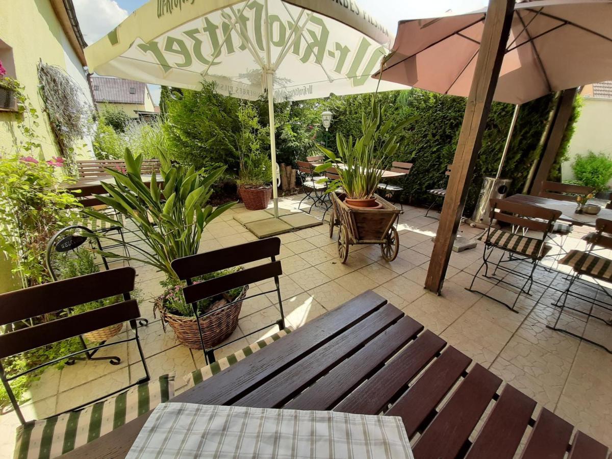 באד דירנברג Gasthof & Pension Zum Saalestrand מראה חיצוני תמונה